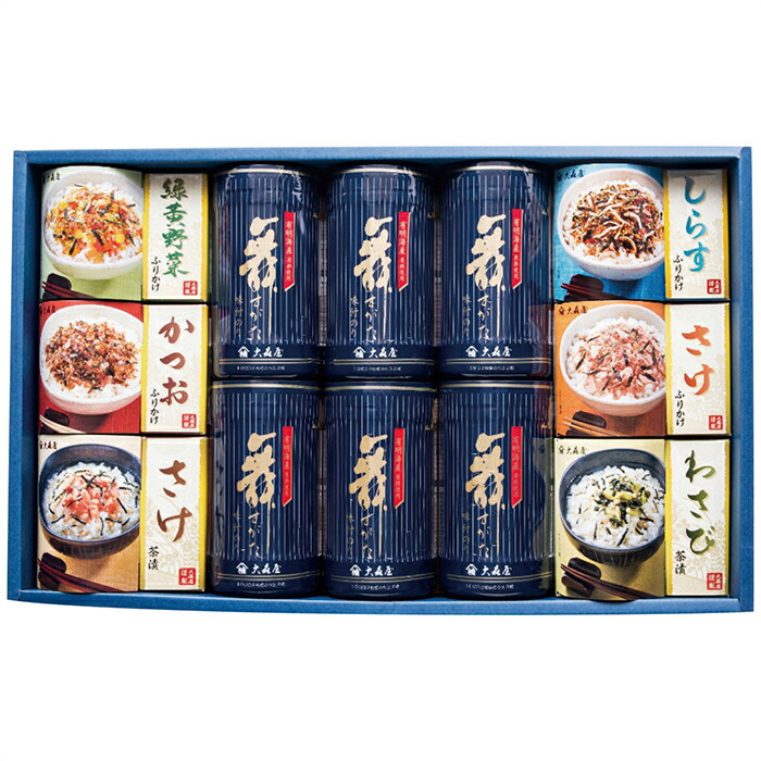 大森屋 大森屋 卓上のり・お茶漬・ふりかけ詰合せ NTF-50G 内祝 内祝い お祝 御祝 記念品 出産内祝い プレゼント 快気祝い 粗供養 引出物