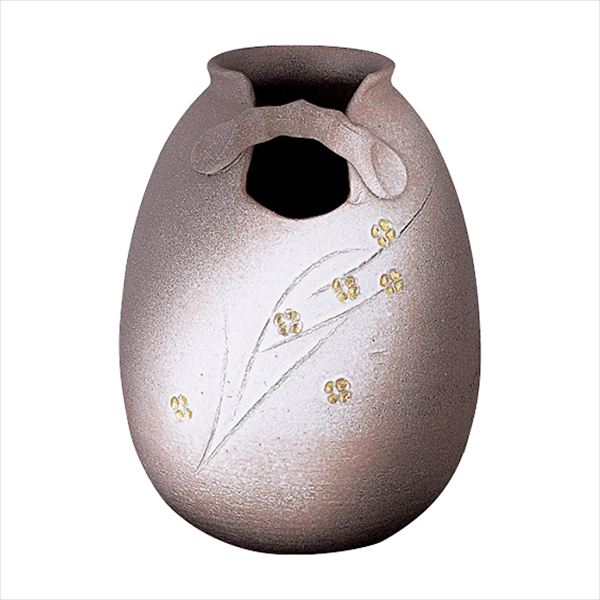 信楽焼 朝霧金花 花瓶 AT-12 内祝 内祝い お祝 御祝 記念品 出産内祝い プレゼント 快気祝い 粗供養 引出物