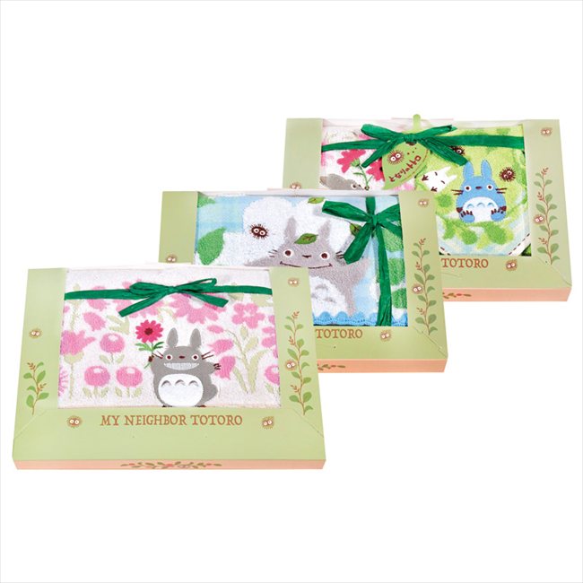 となりのトトロ 森のひなたぼっこ タオルセット TT-7350 内祝 内祝い お祝 御祝 記念品 出産内祝い プレゼント 快気祝い 粗供養 引出物