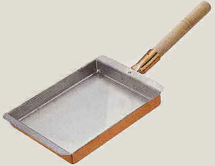 玉子焼 24cm 関西型 銅製 EBM