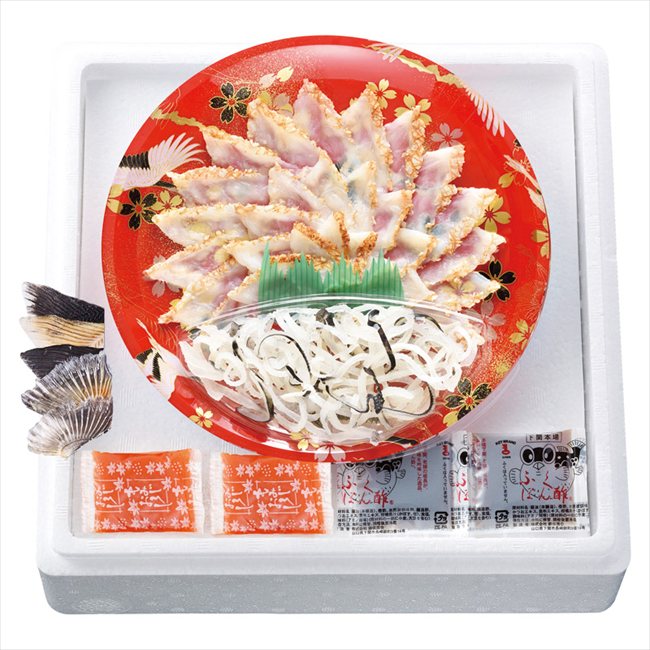 関とら本店 ふくたたき刺身セット　 FT-50M2Z 内祝 内祝い お祝 御祝 記念品 出産内祝い プレゼント 快気祝い 粗供養 引出物