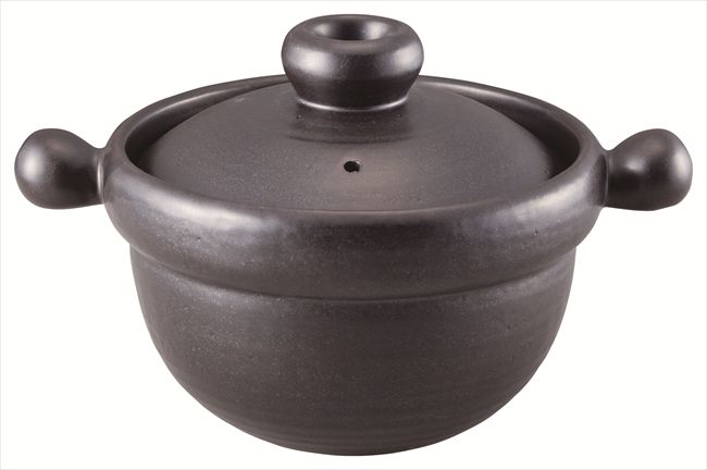 丸2.5合ごはん鍋 陶器 27×20×17cm 食器 創作料理 一品料理 多国籍料理 器 アジアン料理 和食器 洋食器 居酒屋 焼肉 中華 などにご利用頂けます|キッチンの殿堂!チューボーマニア