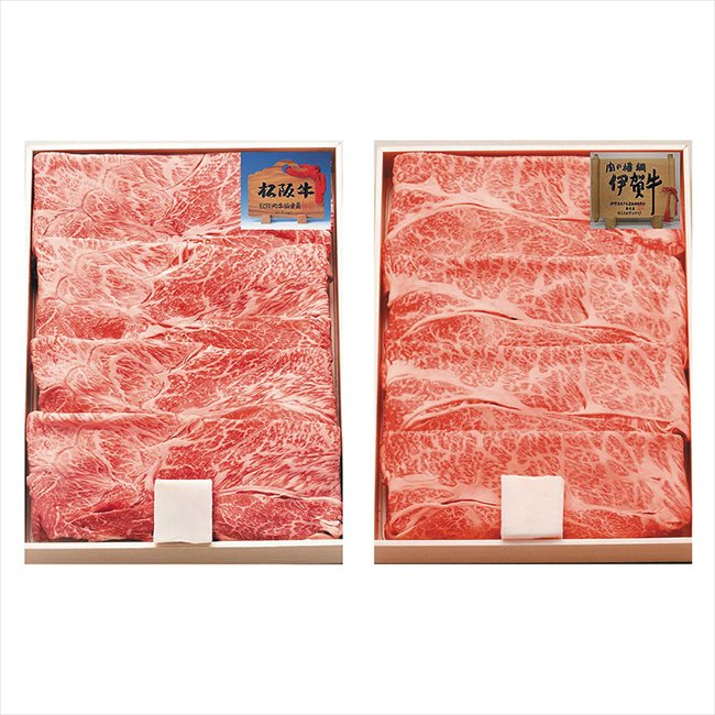 母の日 松阪牛＆伊賀牛すき焼き食べ比べセット KTS40-MA/KRS40-IG ※お届け日5/8～10※日付指定不可 送料無料 母の日 父の日 ギフト お取り寄せ スイーツ
