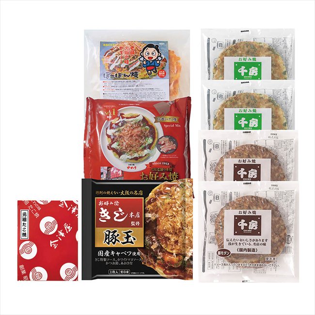 父の日 お好み焼きたこ焼きセット＜8食＞ 6604-80 ※お届け日6/19～21※日付指定不可 送料無料 母の日 父の日 ギフト お取り寄せ スイーツ