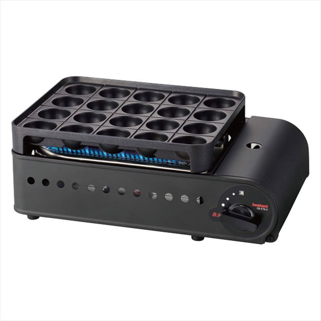 イワタニ カセットガスたこ焼器 炎たこ２ CB-ETK-2 景品 記念品 粗品 ノベルティ 名入れ 御挨拶 ご挨拶｜キッチンの殿堂！チューボーマニア
