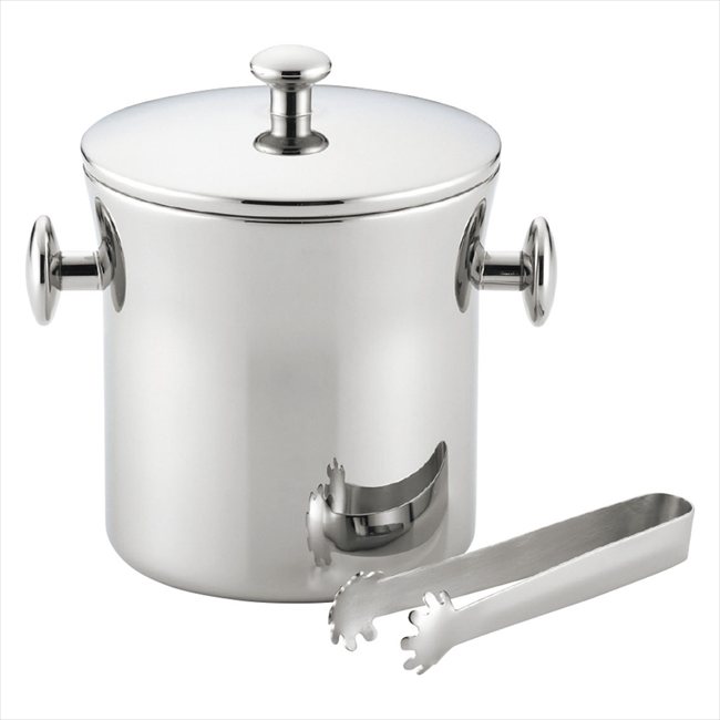 鏡面二重アイスペール１．１Ｌ YJ3853 景品 記念品 粗品 ノベルティ 名入れ 御挨拶 ご挨拶｜キッチンの殿堂！チューボーマニア