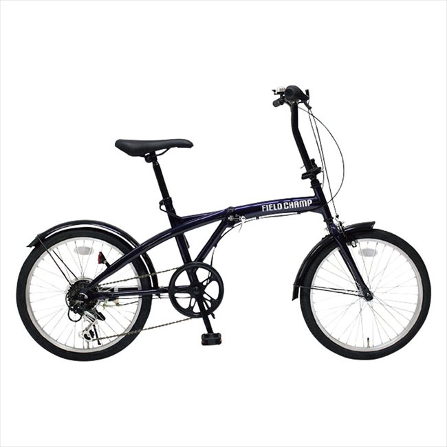 FIELD CHAMP 20インチ折畳み自転車６段ギアBL MG-FCP206BL 景品 記念品 粗品 ノベルティ 名入れ 御挨拶 ご挨拶