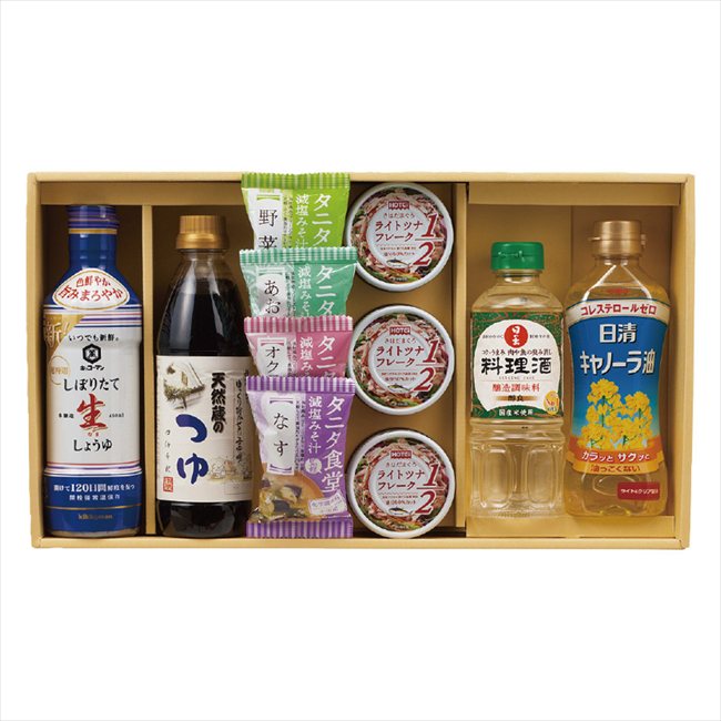 NEWタニタ監修みそ汁&厳選調味料ギフト TND-40N 景品 記念品 粗品 ノベルティ 名入れ 御挨拶 ご挨拶