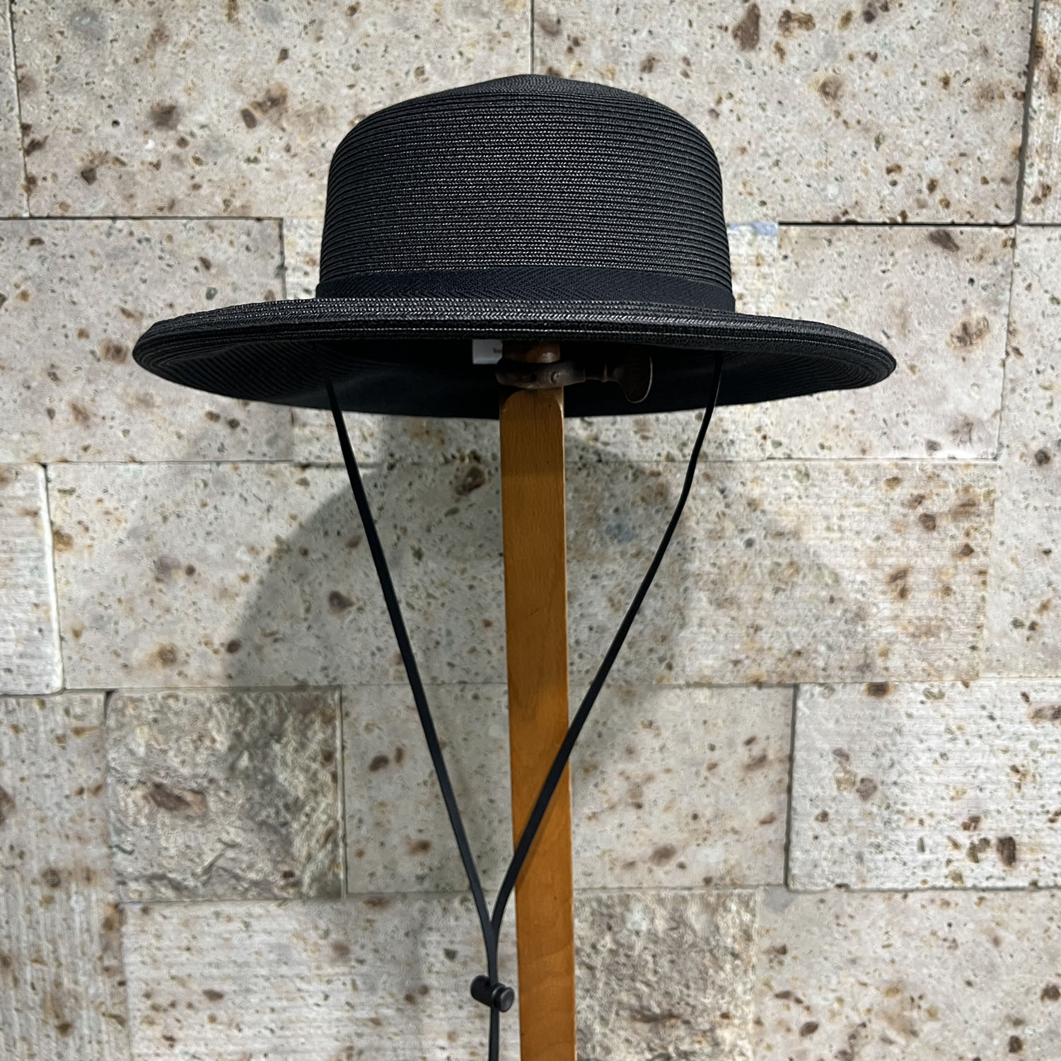 bocodeco【ボコデコ】 - BD-BF104 PAPER BRAID 2WAY BRIM HAT- BLK