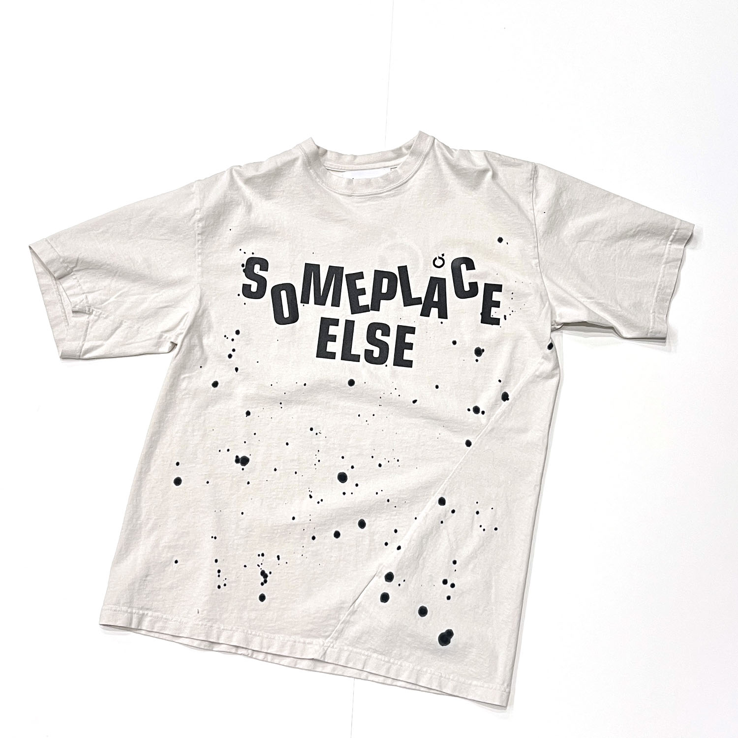 NOMARHYTHM TEXTILE【ノーマリズムテキスタイル】-Hand Dyed Twist Tee Shirt / SOMEPLACE ELSE|chanto.