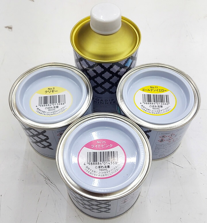 アメリカンフラワー ディップ液160クリア+うすめ液250ml各1個セット（(可燃物のため　沖縄　及び　離島への発送はできません）
