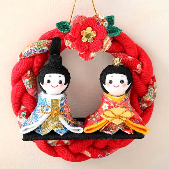 ちりめん細工　吊し飾りとお雛様 ちりめん細工お雛さまと雛飾り | ちりめん細工オンラインショップ