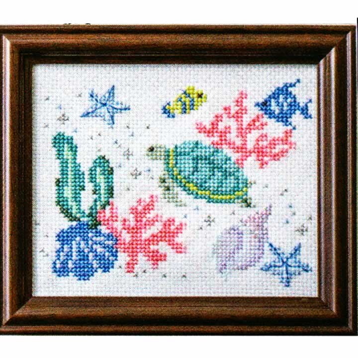 クロスステッチ 作品 楽天市場】cosmo クロスステッチキット きらめく日本の季節 「夏涼み