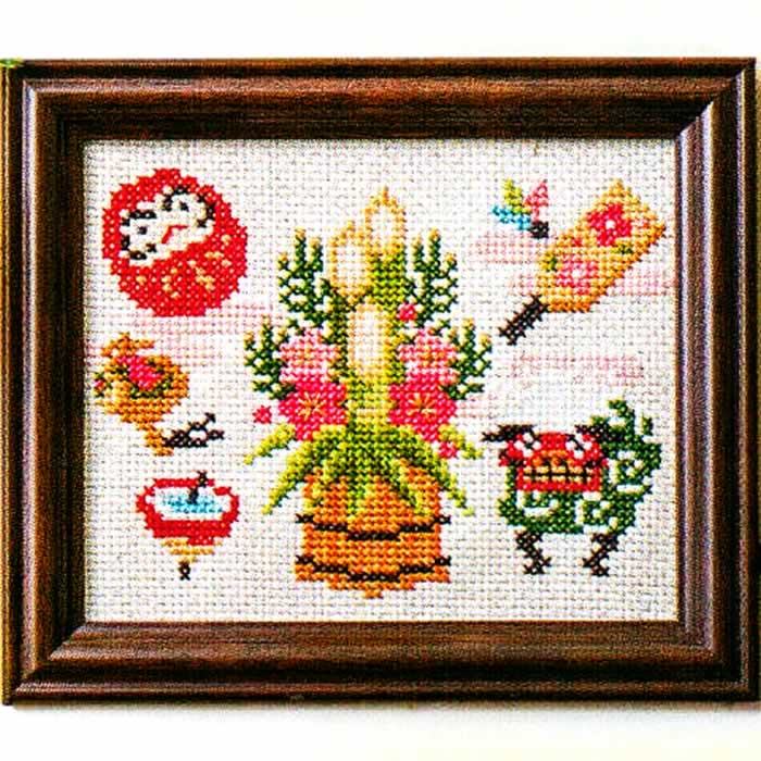 楽天市場】ルルシアン(コスモ)クロスステッチ 刺繍キット