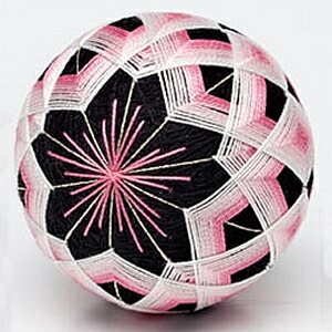 楽天市場】タカギ繊維 きめこみてまり 紺 LH-434 | 手毬 手鞠 キット