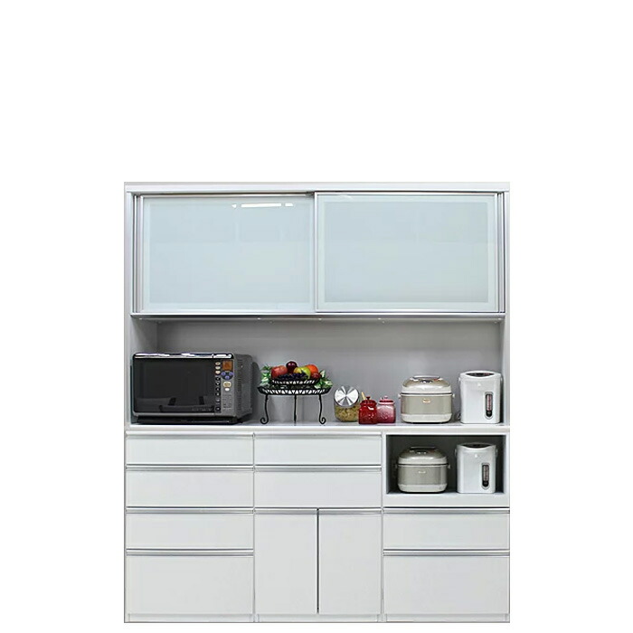 楽天市場】キッチンボード 食器棚 サイドボード カップボード オープン