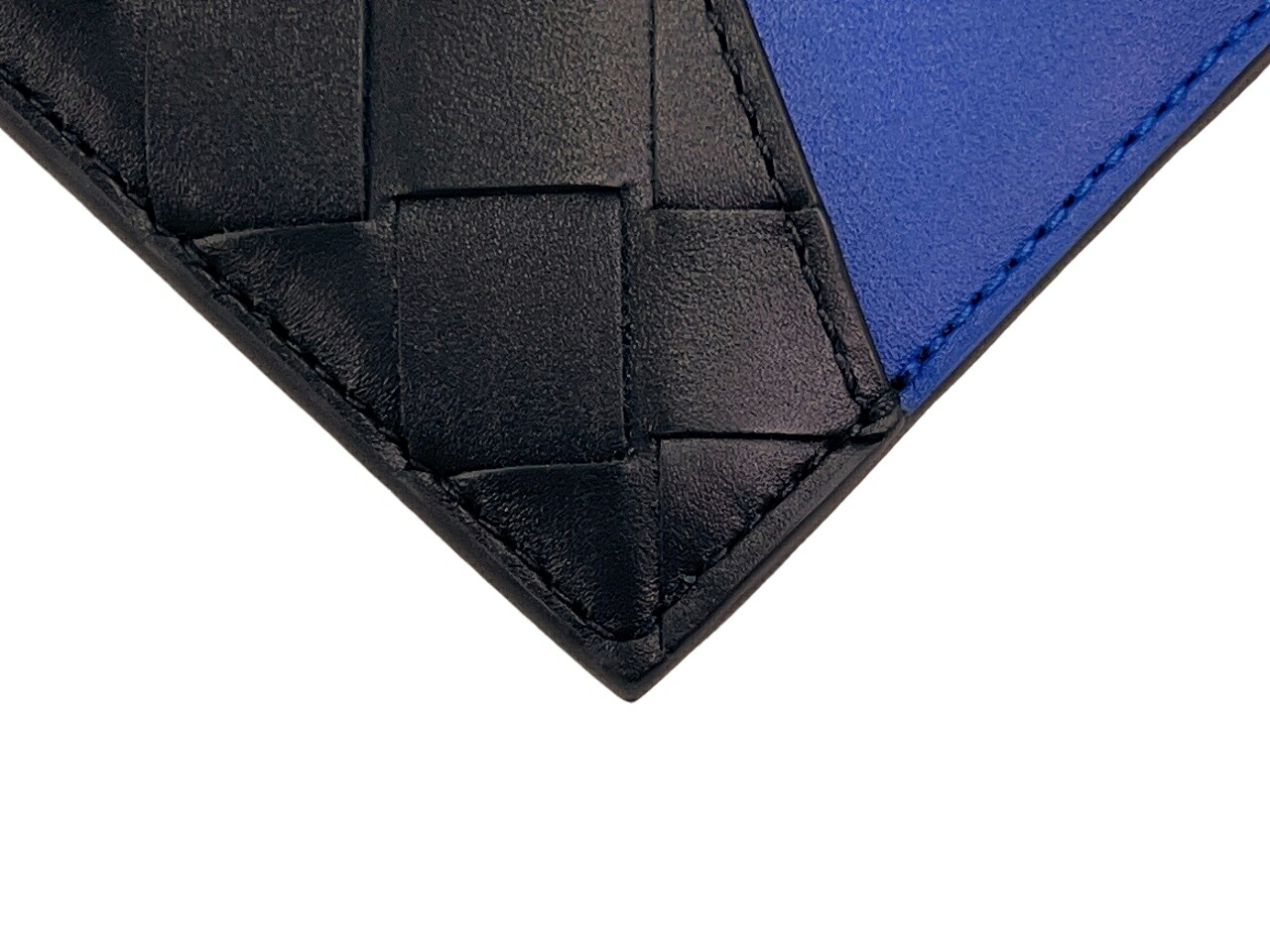 Sale Off Bottega Veneta ボッテガ ヴェネタ 財布 カードケース コインケース イントレ イタリア製 メンズ 男 新品 1019 ブラック ブルー Fucoa Cl