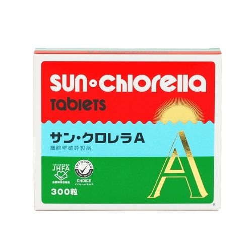 【わくわく大売り出し】サン・クロレラA 300粒 60g【4個書き割り】【うちゅケン君消印1枚付】 粒 葉酸  ヴィタミンB  加えること 完膚なきまで食  青汁 ミドリムシ たんぱく質 ヴィーガン