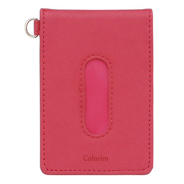 PILOT（パイロット）カラリムパーキー パス入ダブル CRPPS-02W-P ピンク【6個セット】パスケース 定期入れ カード収納