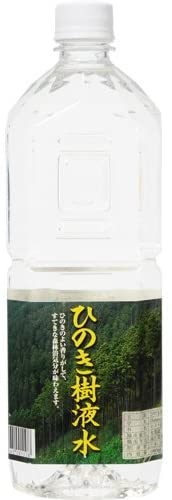 【決算セール】喜多製材所 吉野ひのき樹液水 1L【30本セット】【吉野桧 ハーブウォーター ひのきウォーター ひのき水 フローラルウォーター フレグランスウォーター お徳用ペットボトル