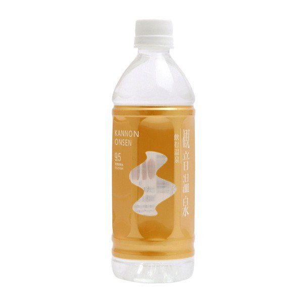 観音温泉　飲む温泉　500ml×24本入【9ケース】温泉水 ミネラルウォーター 超軟水 天然シリカ水 備蓄用 ストック 保存 避難対策 美容 5つ星の宿