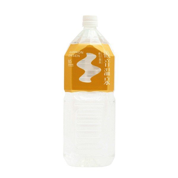 観音温泉 飲む温泉 2L×6本【30ケース】温泉水 ミネラルウォーター 超軟水 天然シリカ水 備蓄用 ストック 保存 避難対策 美容 5つ星の宿|C-VISION