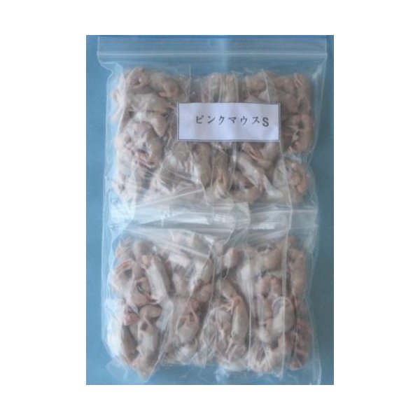【ビッグ割引き販売】【冷やりとした便送りとどける】 氷るサクラ色二十日鼠  S大いさ 300匹入 氷る二十日鼠 氷る鼠 氷る餌 エサ えさ ハ虫類 両棲類 猛禽類 大型魚 大型肉食魚 エサ-ペット・ペットグッズ