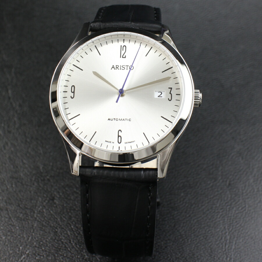 ARISTO Legacy 自動巻き 腕時計 4H107-R150A BAUHAUS 高精度 R150A搭載 バウハウス 精度証明付き 送料無料 メンズ ブランド