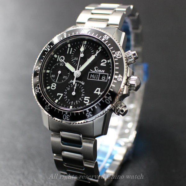 【4月20日税込786,500円へ価格改定有り】国内正規品 Sinn ジン 腕時計 103.B.SA.AUTO.M 3年保証 自動巻き クロノグラフ 時計 送料無料 メンズ ブランド