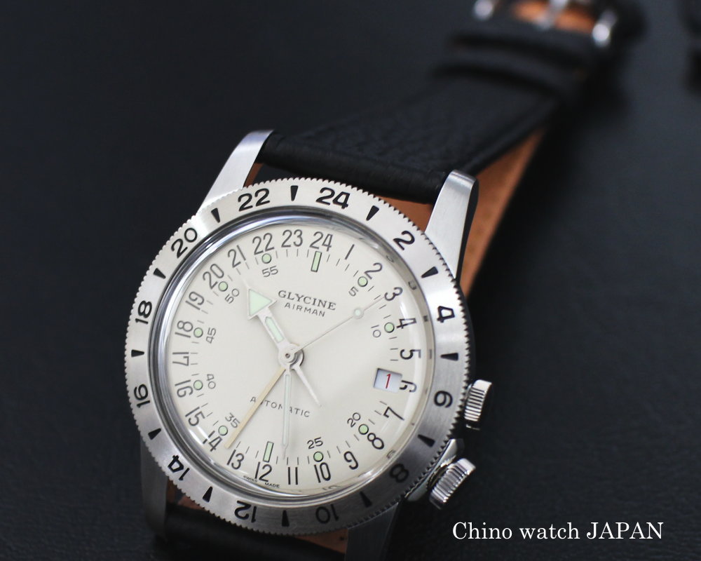 【楽天市場】GLYCINE グリシン エアマン36 No1 GL0160/GMT 12時間表示 GMT 自動巻き 時計 腕時計 送料無料：c