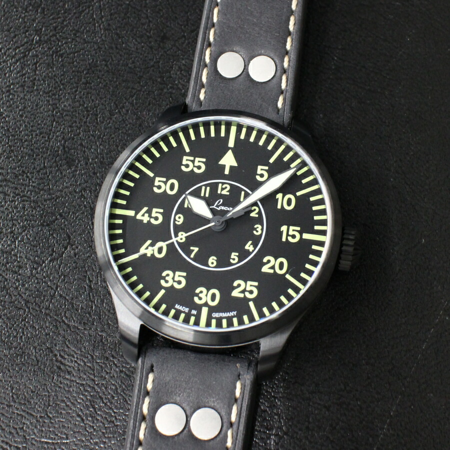 楽天市場】ラコ 腕時計 Laco pilot Aachen42 861690.2 自動巻き