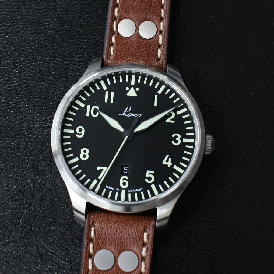 楽天市場】ラコ 腕時計 Laco pilot Aachen42 861690.2 自動巻き