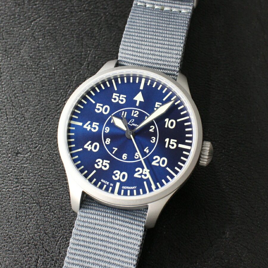 ラコ 腕時計 Laco Pilot Aachen39 Blaue Stunde アーヘン39 ブラウシュトゥンデ 862103 自動巻き ドイツ時計 時計 送料無料 メンズ ブランド