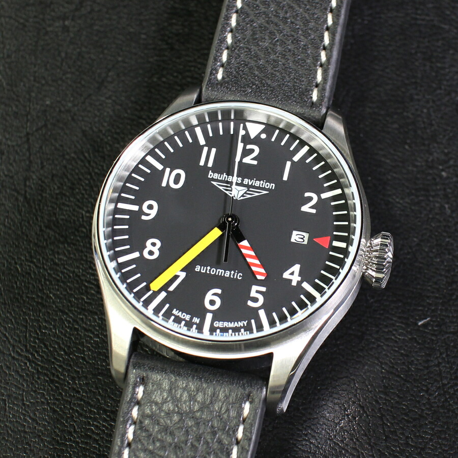 バウハウス アビエーション ウオッチ BAUHAUS AVIATION FLIGHT CONTROL 2762-5AT 自動小銃一巻き ＦＲＧ時辰儀 貨物輸送無料 メンズ ブランド名