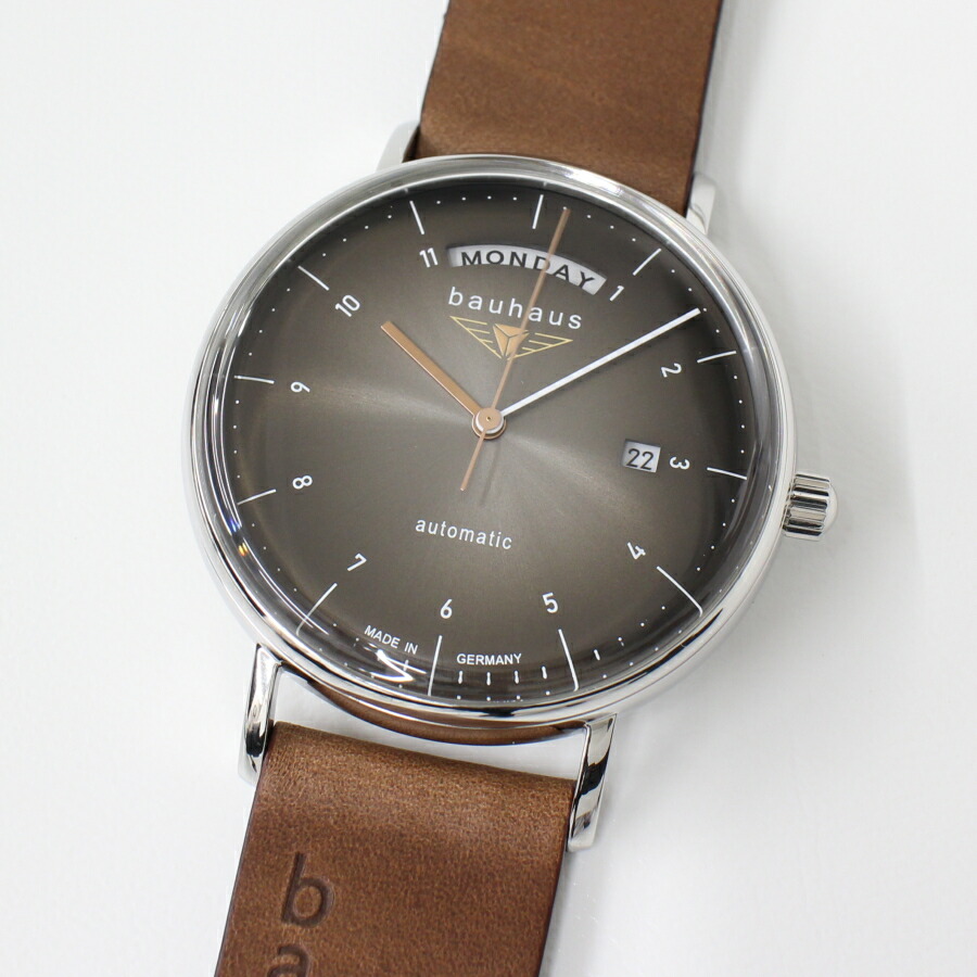 バウハウス 腕時計 BAUHAUS 2162-2AT 自動巻き ドイツ時計 送料無料 メンズ ブランド 59,400円