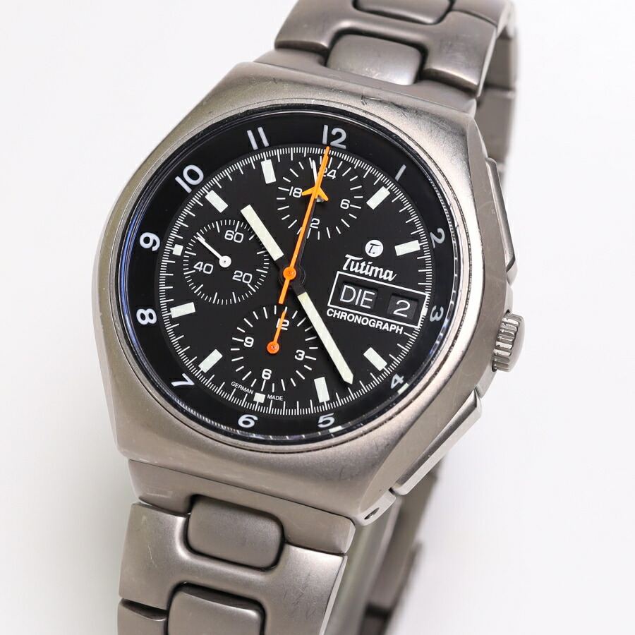 楽天市場】《メンズ》【中古】ジン 157 クロノグラフ デイデイト 自動