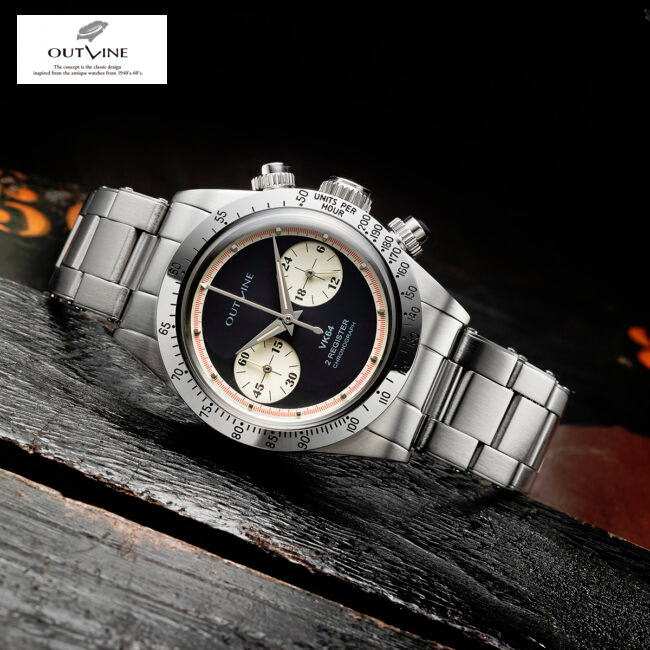 楽天市場】セイコー SEIKO 6138-8001 逆パンダ クロノグラフ AT メンズ