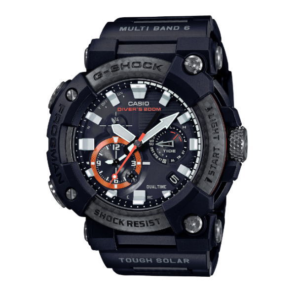 楽天市場】CASIO G-SHOCK FROGMAN GWF-D1000B-1JF マルチバンド6
