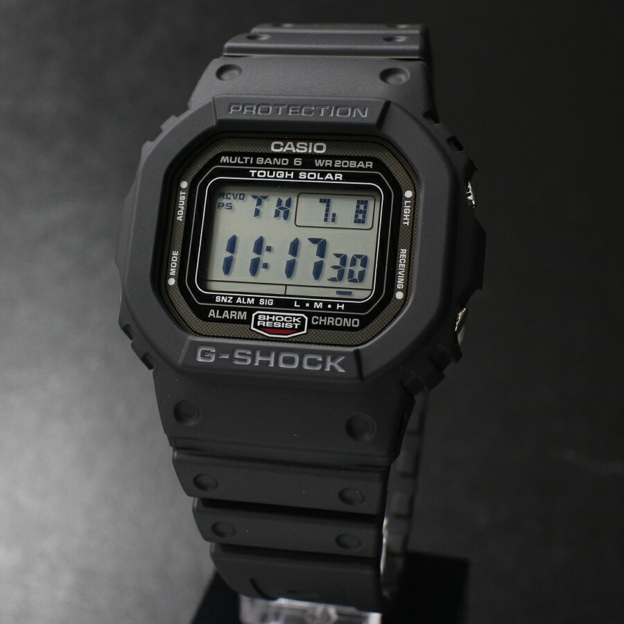 楽天市場】CASIO G-SHOCK Bluetooth GW-B5600BC-1BJF マルチバンド6