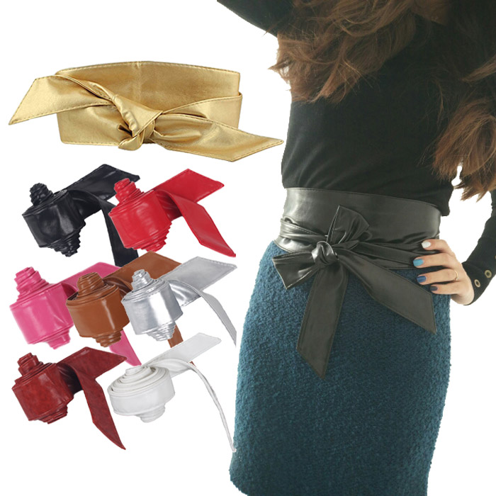 楽天市場 サッシュベルト レディース ウェディング 大きいサイズ ワイドベルト 太ベルト 黒 ブラック ピンク ホワイト 白 全8色 フェイクレザー Pu キャバ