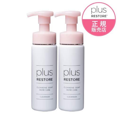 楽天市場】プラスリストア クレンジングソープ泡ホームケア詰替用