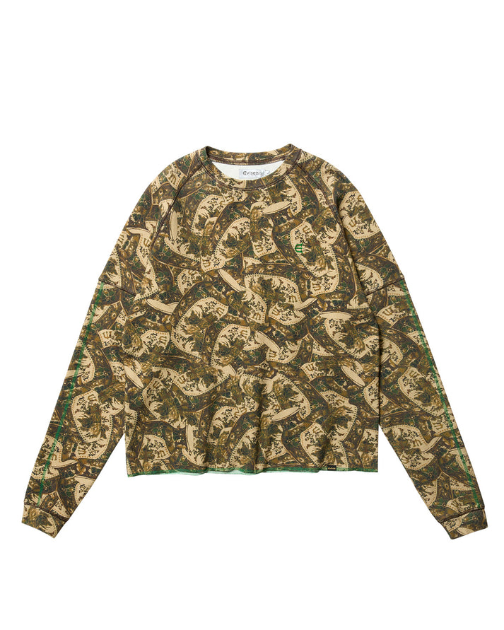 （SALE）Evisen Skateboards  VASE THERMAL LS TEE     25FW_T01     EVISENSKATEBOARDS   エビセン エビセンスケートボード