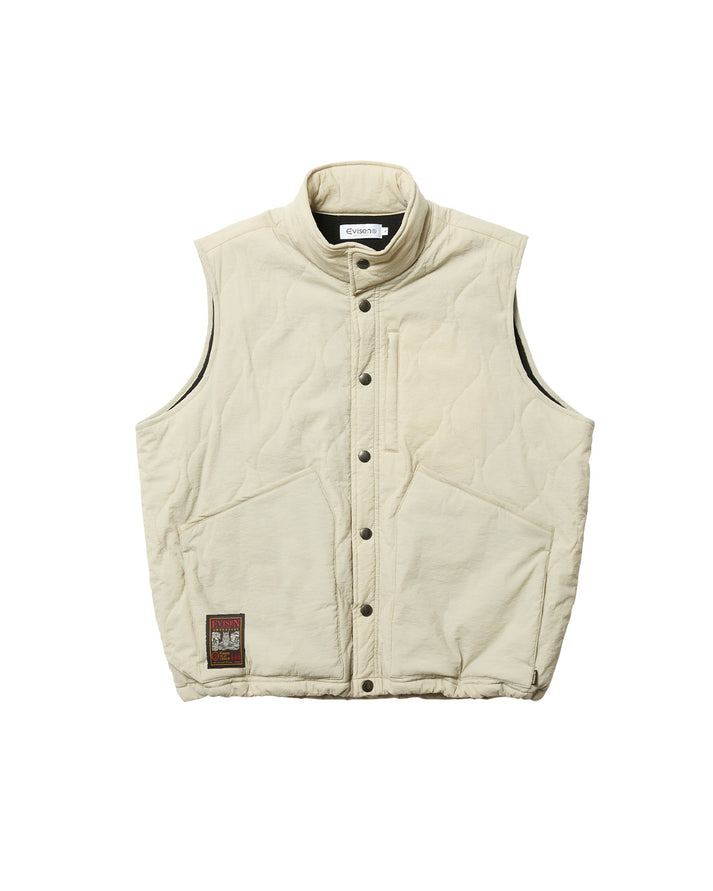 Evisen Skateboards MIND LIGHT QUILTING VEST 25FW_JK05 EVISENSKATEBOARDS エビセン エビセンスケートボード|CABRON