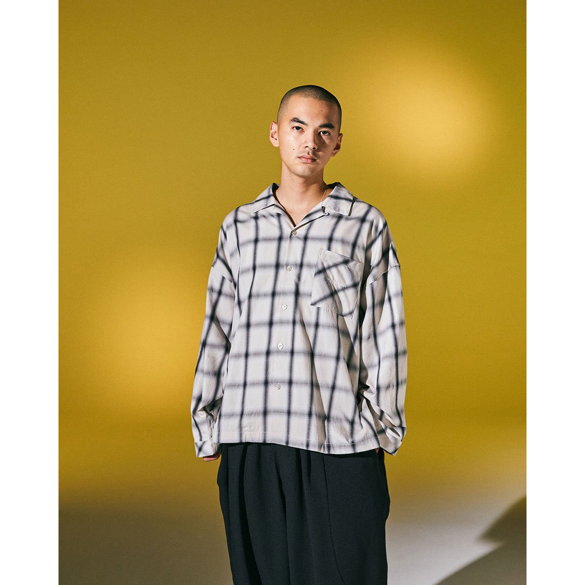 TIGHTBOOTH PLAID ROLL UP PRODUCTION SHIRT SS23-S04 TIGHTBOOTH