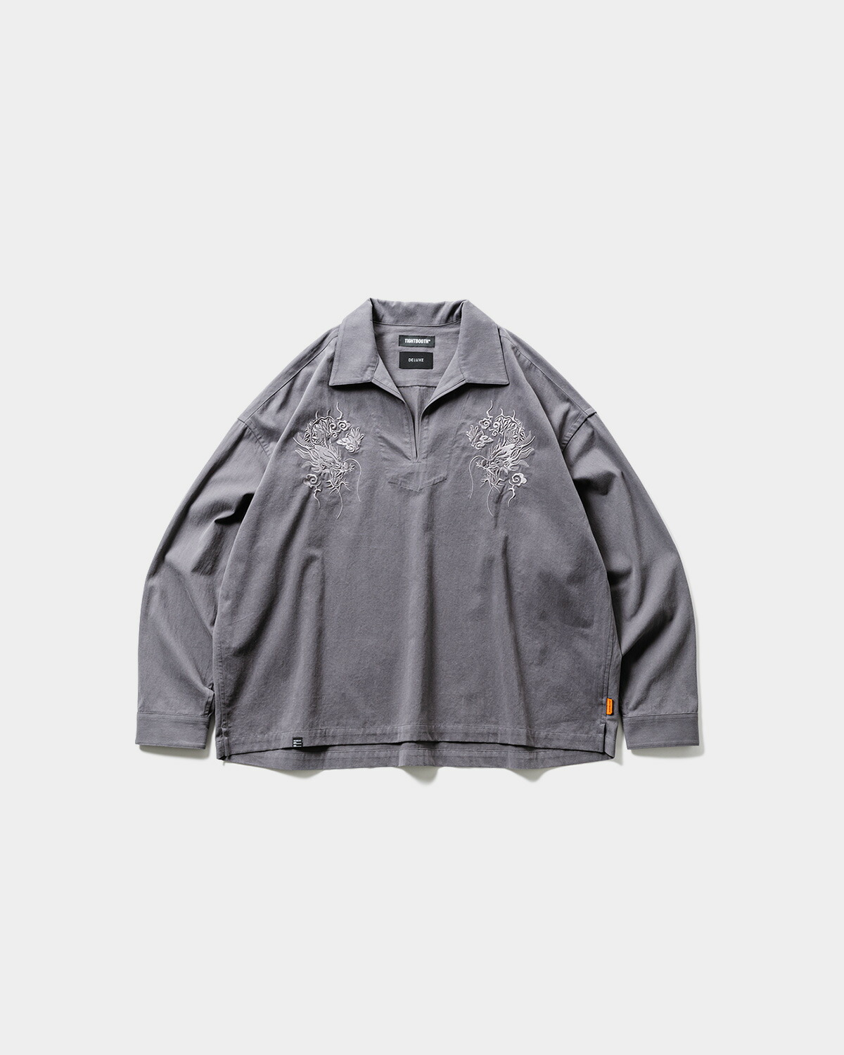 TIGHTBOOTH FLANNEL SKIPPER SHIRT - TIGHTBOOTH x DELUXE FW25-20th09 TIGHTBOOTH PRODUCTION タイトブースプロダクション|CABRON