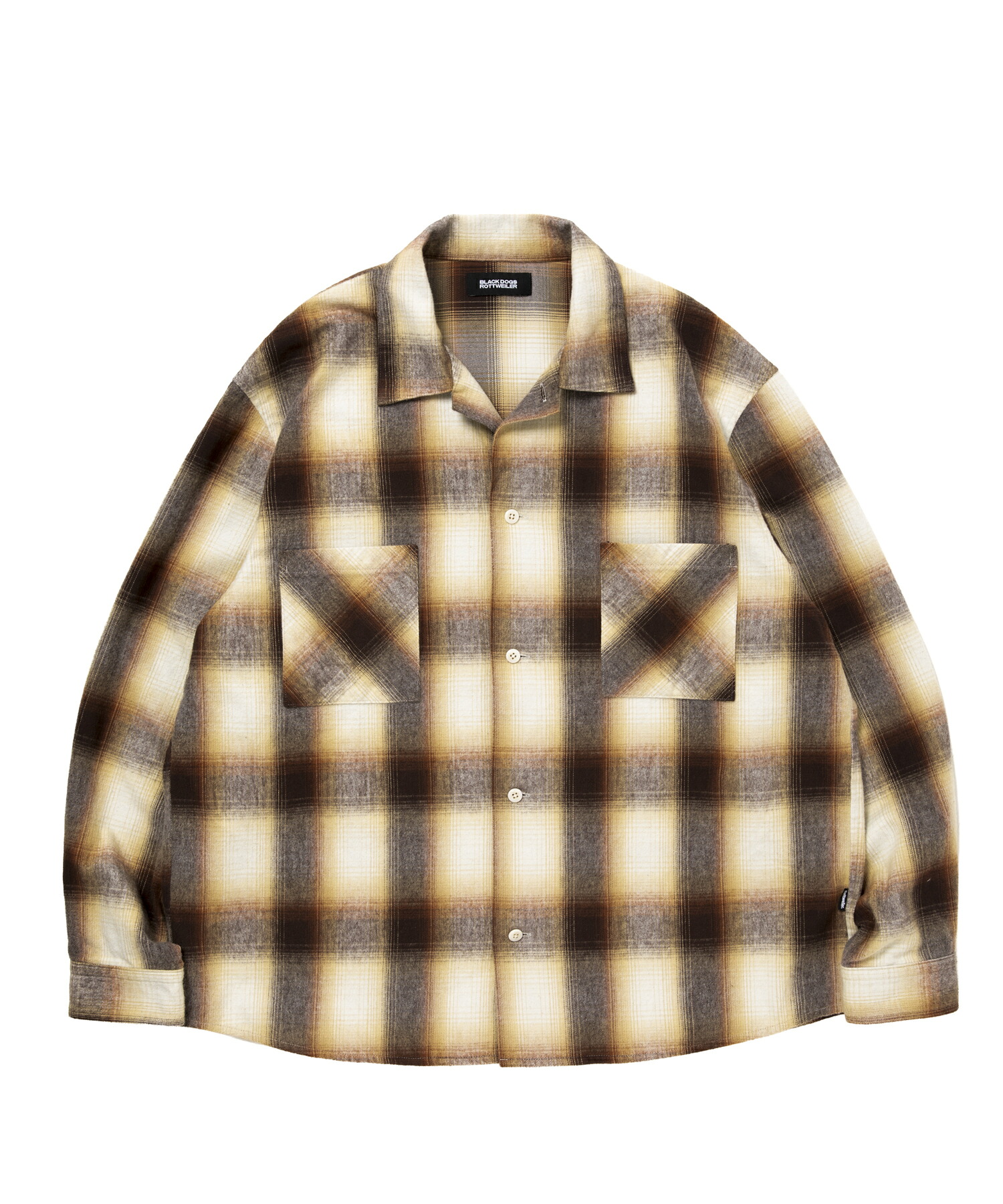 （予約アイテム）ROTTWEILER　R9 OMBRE CHECK SHIRT RW26A-0206 ロットワイラー｜CABRON
