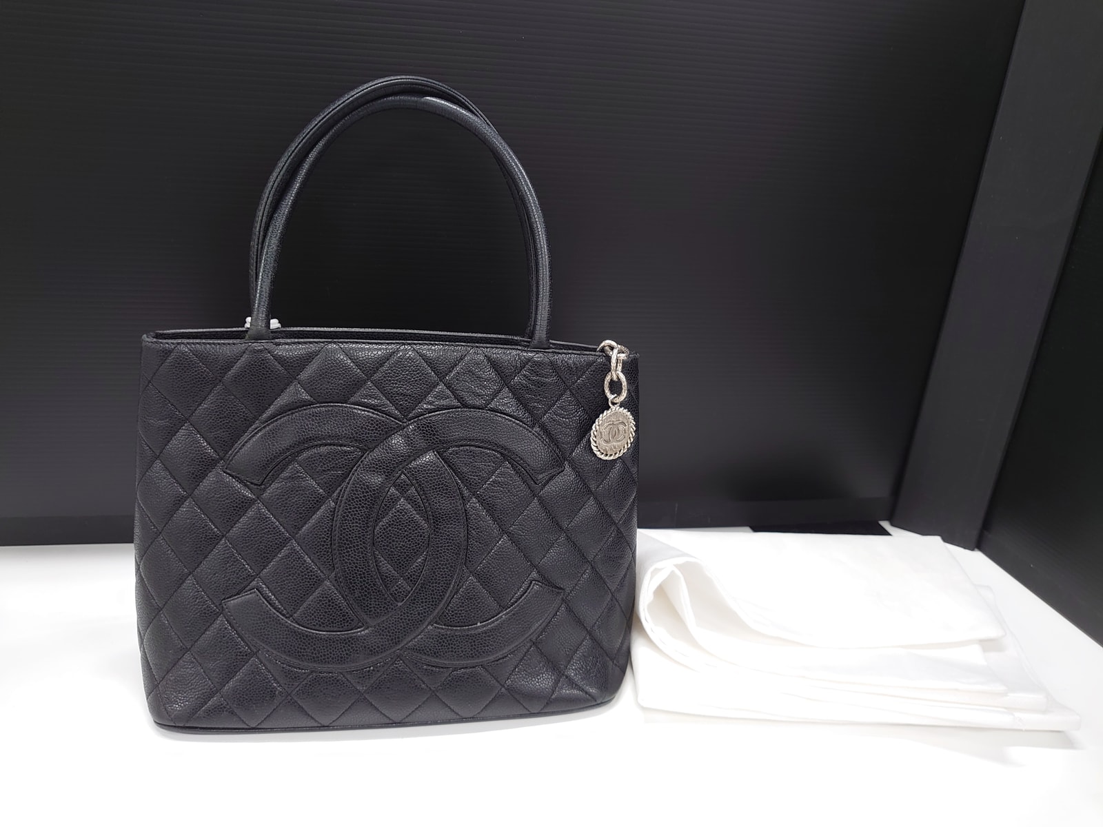 【3日間返品可】 CHANEL シャネル 復刻トートバッグ トートバッグ キャビアスキン レディース|カエセル