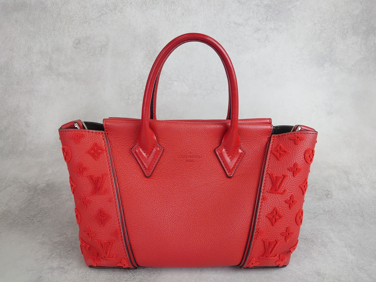 【3日間返品可】 LOUIS VUITTON ルイ・ヴィトン トートWBB 2WAYバッグ ヴォーカシミール/カーフスキン レディース｜カエセル