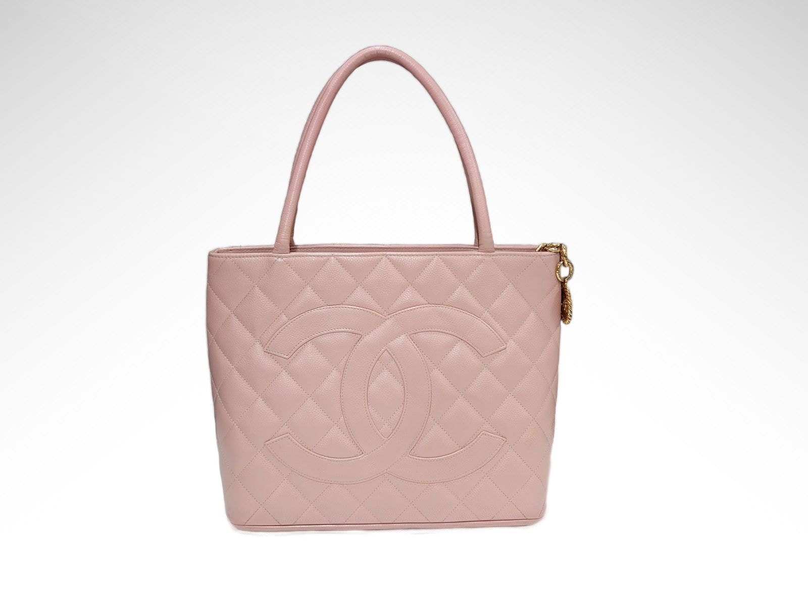 【3日間返品可】 CHANEL シャネル 復刻トートバッグ トートバッグ キャビアスキン レディース｜カエセル