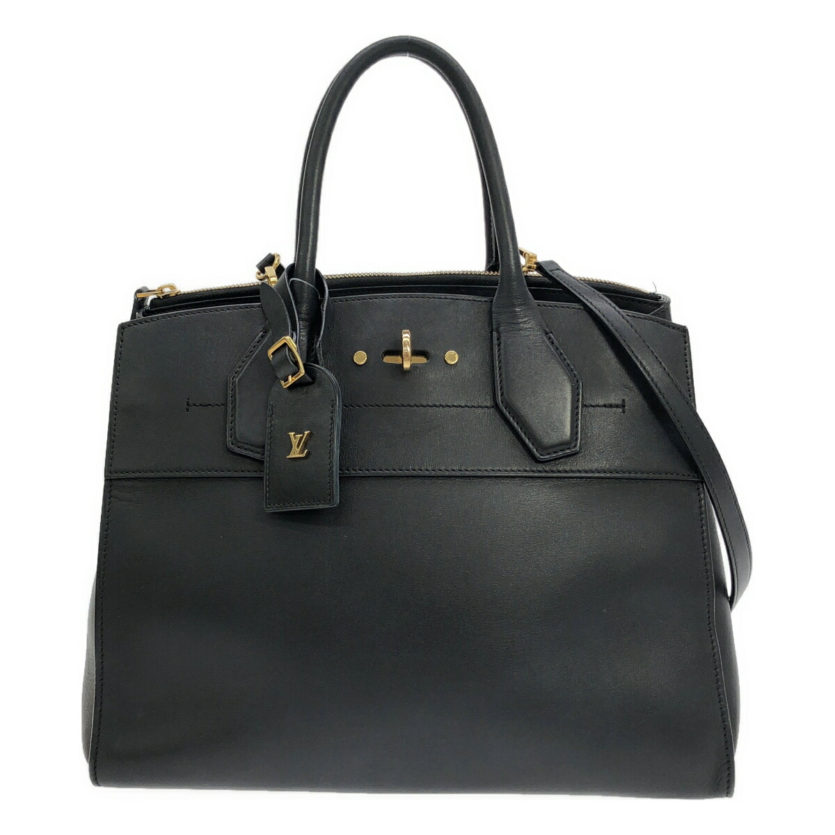 【最大限度15％OFF引き換え証】LOUIS VUITTON ルイ・ヴィトン シティスティーマーMM 黒いこと 2WAY御徒面子【中古】